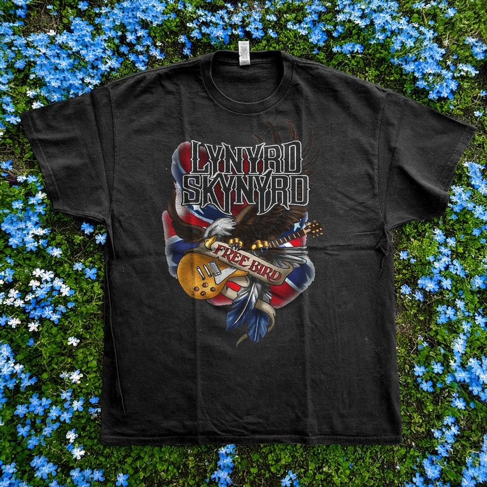 Lynyrd Skynyrd Free Bird Eagle Vintage Style Unisex TShirt Size S5XL Unisex T-Shirt