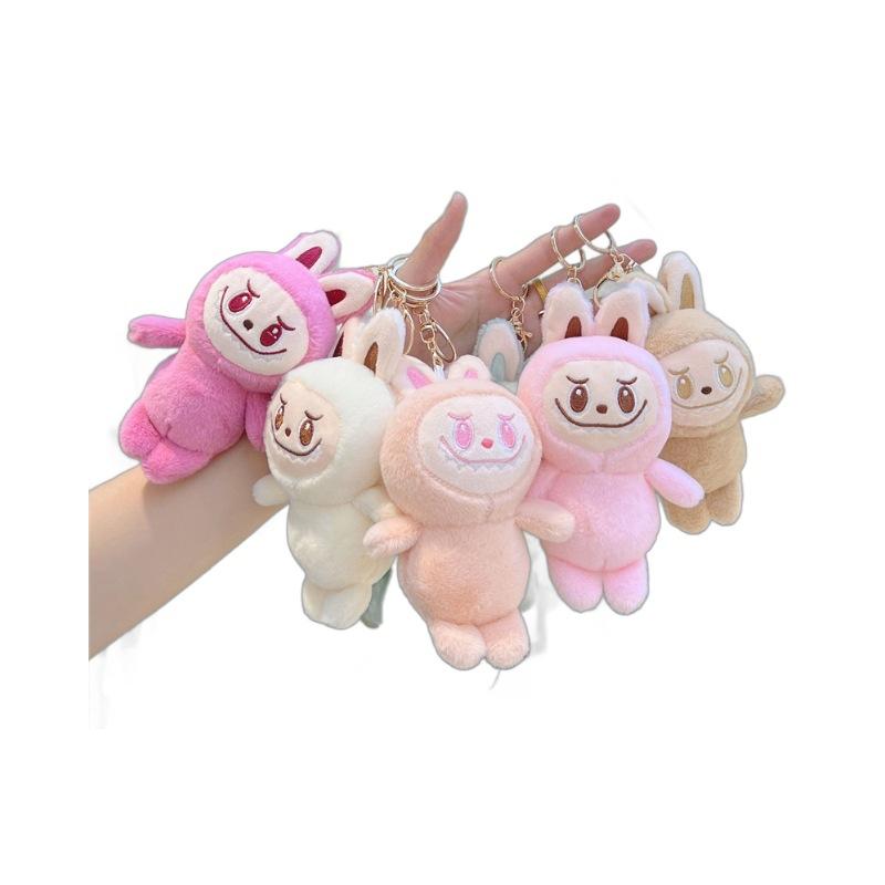 Labu Cloth Plush Doll Plush Keychain Cartoon Trinket Pendant Trendy Versatile Jewelry