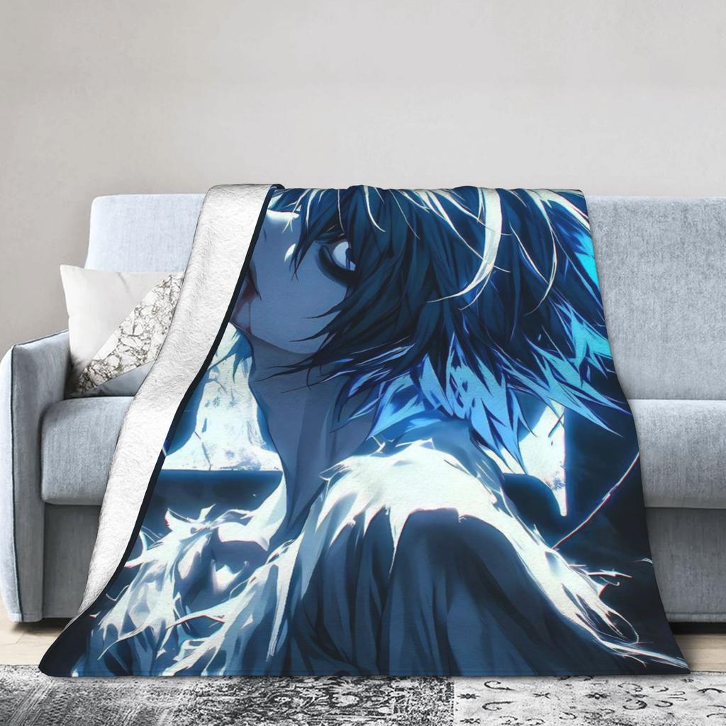 Death notes  Blanket Quality Super Soft  Bedding Throws Winter Students Couch Chair Comfortable Bedspread