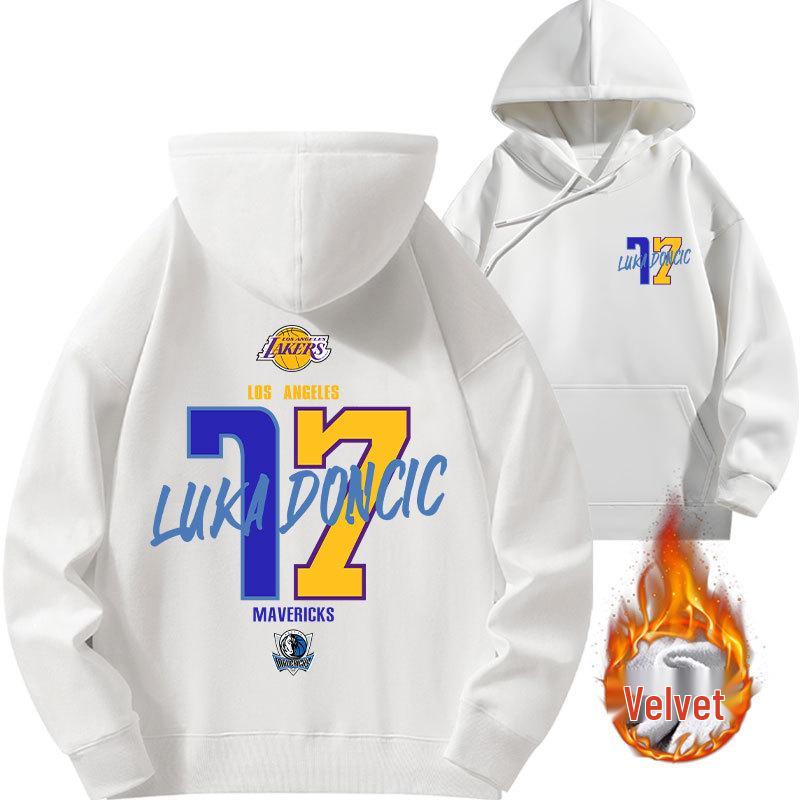 Luka Doncic #77 Lakers Mavericks Basketball Hoodie - 2025 Kollektion