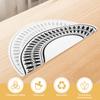 4Pcs Induction Cooker Insulation Pad Cooktop Protector Mat Potholder Nonslip Silicone Heat Insulation Pad Countertop Protectmat