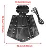 Dark Design Metallic Detail PU Wrist Protector Brace With Strong Inner Layer Gothic Concert Wrist Accessories