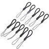 10pcs Nylon Wrist Strap Lanyard For Camera Cell Phone IPod USB Mp3 Mp4 Keychains Hooks Mobile phone Strap Keyring Key Ring