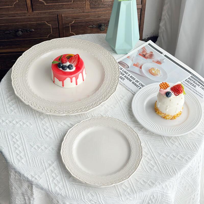 Elegant Ceramic Dinner Plate 11 inch