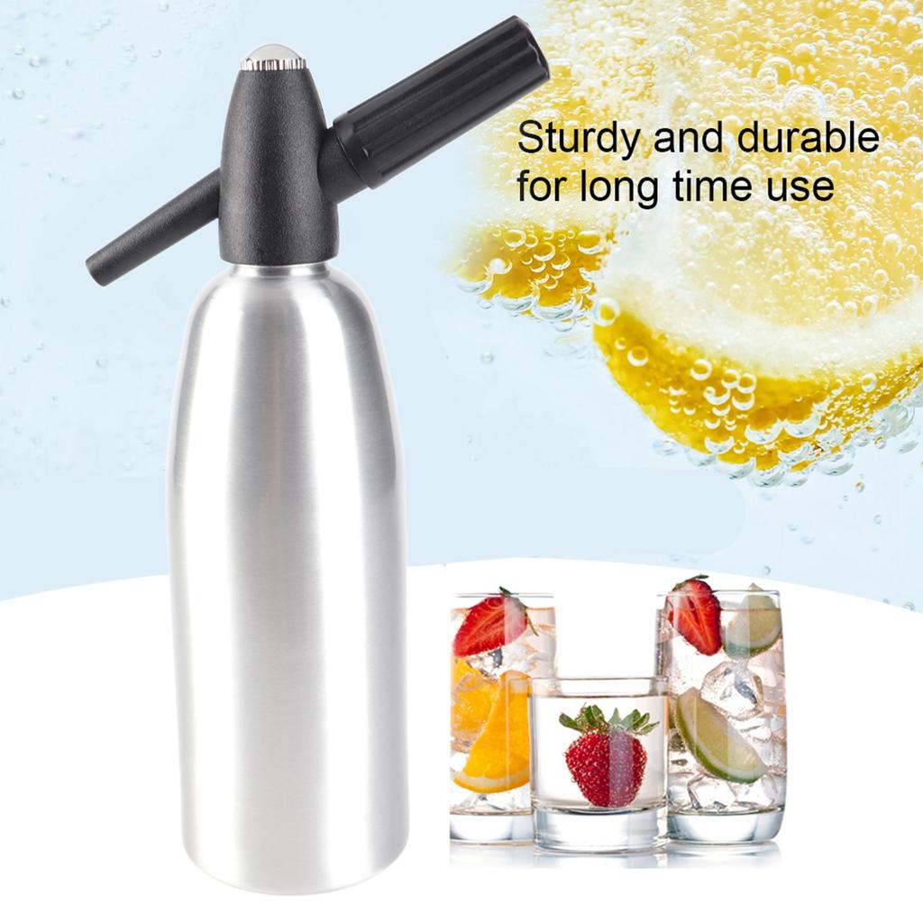 Tazza per bottiglia d'acqua soda in lega attraente alla moda con regolatore di pressione