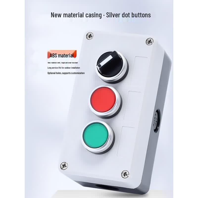Dewei Shi Emergency Stop and Reset Button Switch Combo