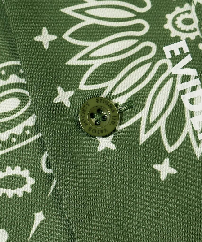 STIGMA 23 Paisley Short Sleeves Shirts Khaki