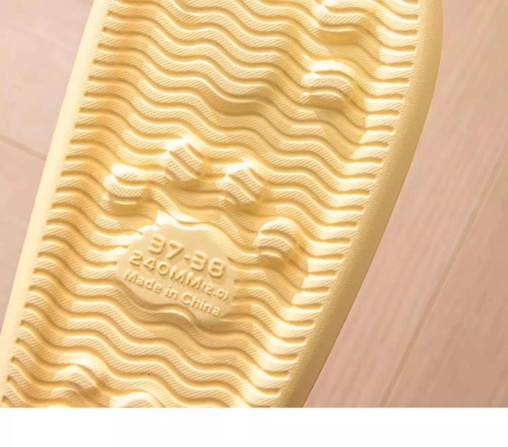 Pantofle s tlustou protiskluzovou podrážkou: Letní Roztomilá a Chladivá Párková Obuv pro Ženy do Interiéru/Exteriéru