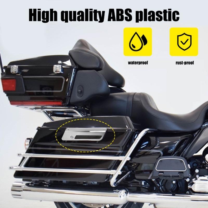 Motorcycle Saddlebag Hinge Latches Covers For Road Street 2014-up Motorbike Modification Tool