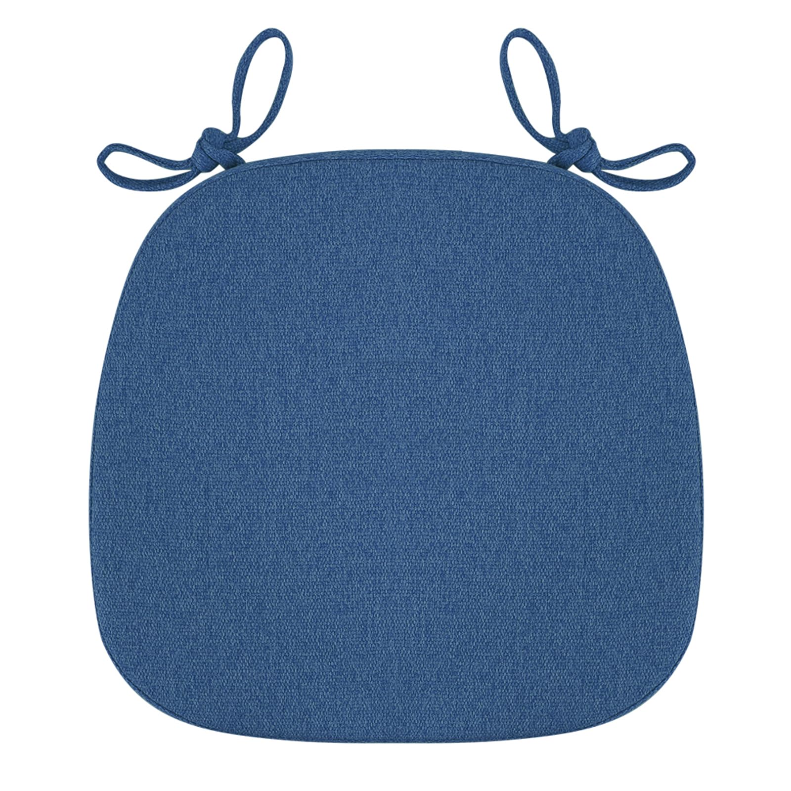 

Подушка на стул из пены с памятью BLISENCHY с завязками, удобные подушки для сиденья для обеденного стула, кухни и столовой со съемным чехлом, который можно стирать в машине - Нескользящие