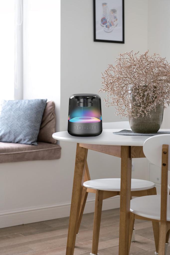 WINTECH Bluetooth Input Bluetooth Omnidirectional 5 Gradient Illumination Rechargeable USB Manufactured by Kohka KBT-550 Speaker