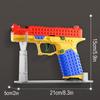 @Sig17 Building Blocks Toy Gun Auto Firing Eject Shell Blowback Soft Bullet Pistol Outdoor War Game For Boys Adults Gift