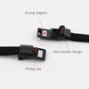 Matte Metal Shoelace Magnetic buckle Shoelaces magnetic Lock 28colors Shoes Accessories Sneaker Kits Metal Laces Buckle