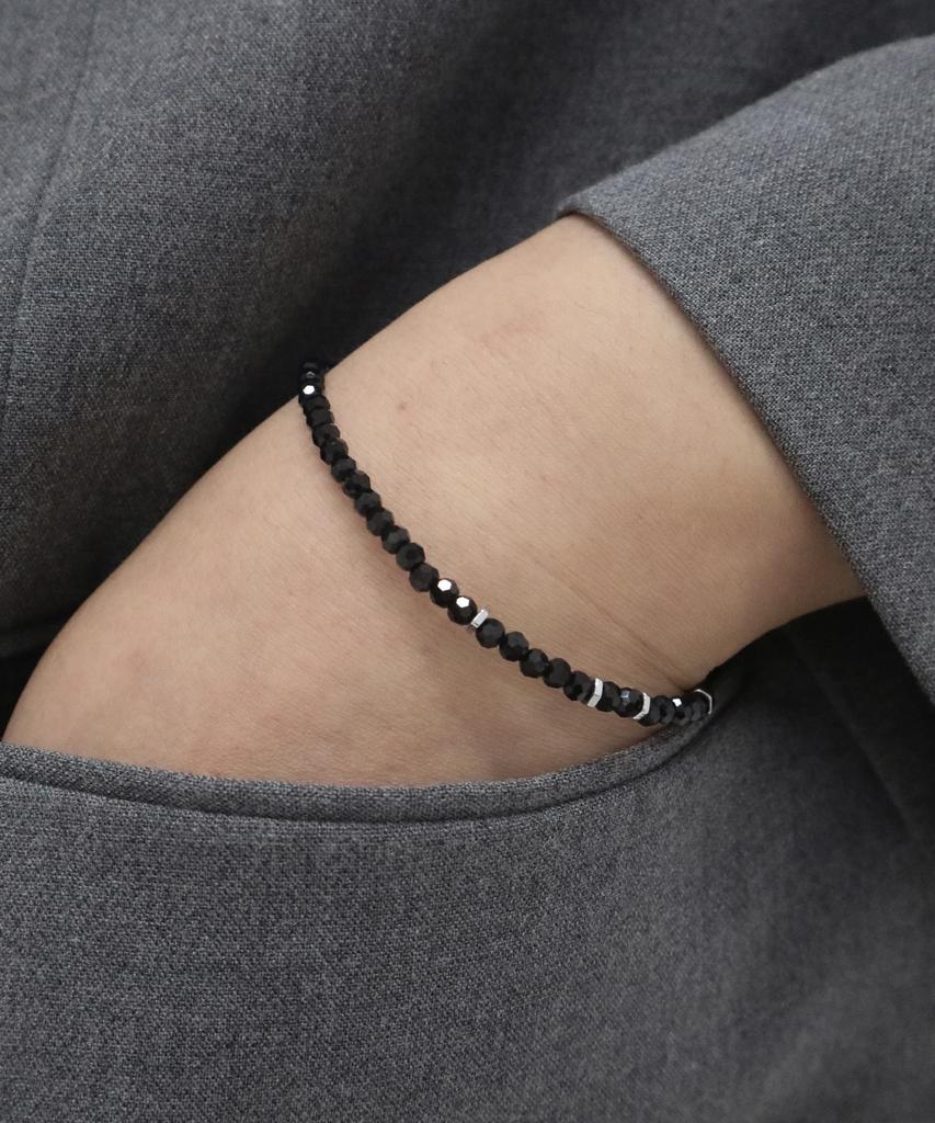Bassclef Men'S Bracelet Beads Clef Refrain Brc