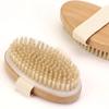 Exfoliating Wooden Body Massage Shower Brush Natural Bristle Bath Brush Soft Woman Man Skin Care Wet Dry Body Brush