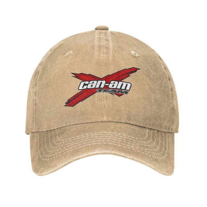 Classic Can Am BRP ATV Logo Cotton Baseball Cap for Unisex Women Personalized Adjustable Unisex Dad Hat Summer