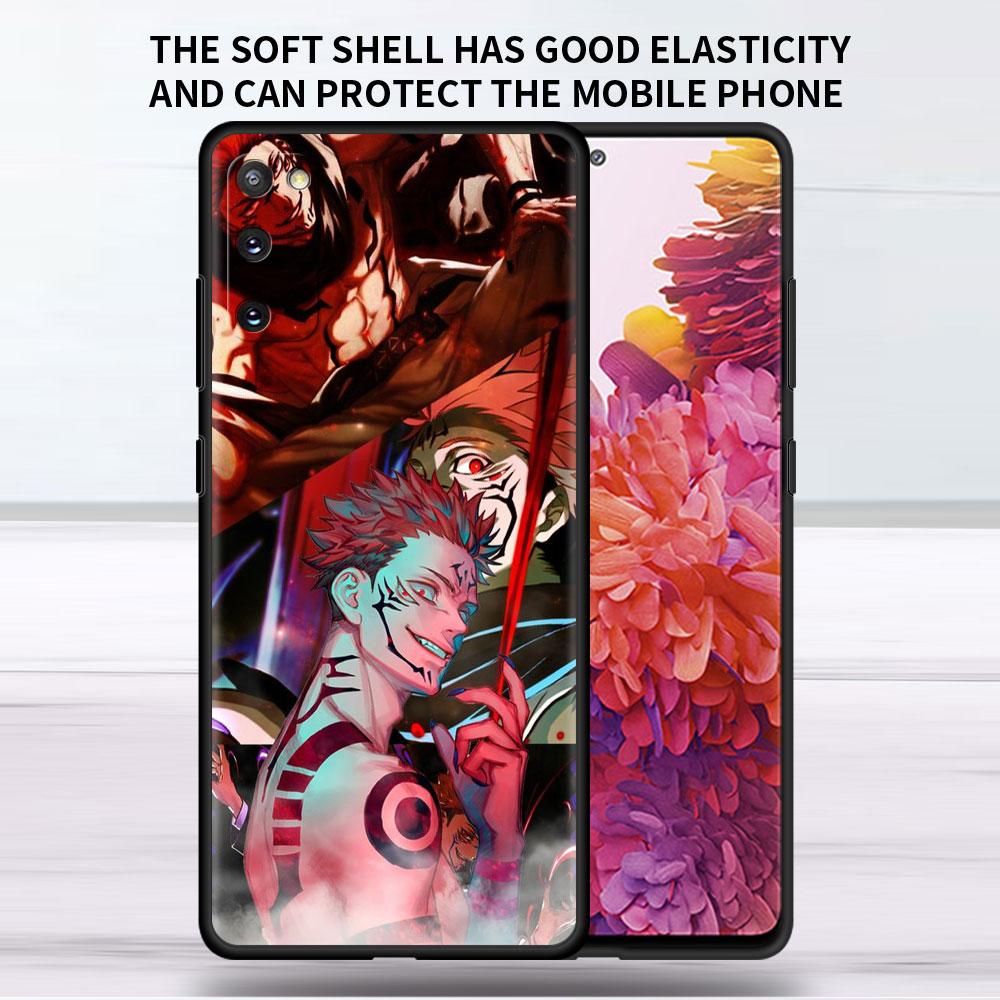 

Мягкий чехол для Samsung Galaxy Note 20 Ultra 10 Plus Lite A50 A70 A20 A40 A20e 9 8 A60 A10e Funda, чехол для телефона в стиле аниме Jujutsu Kaisen Samsung Note 10