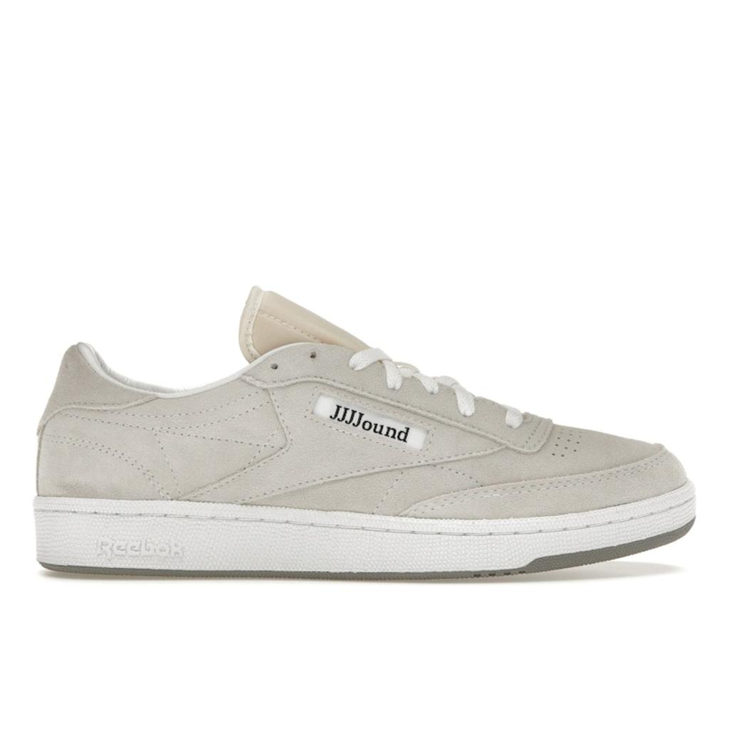 JJJJound x Reebok Club C 85 Chalk Men Sneakers Cream White Space-Grey 100073317