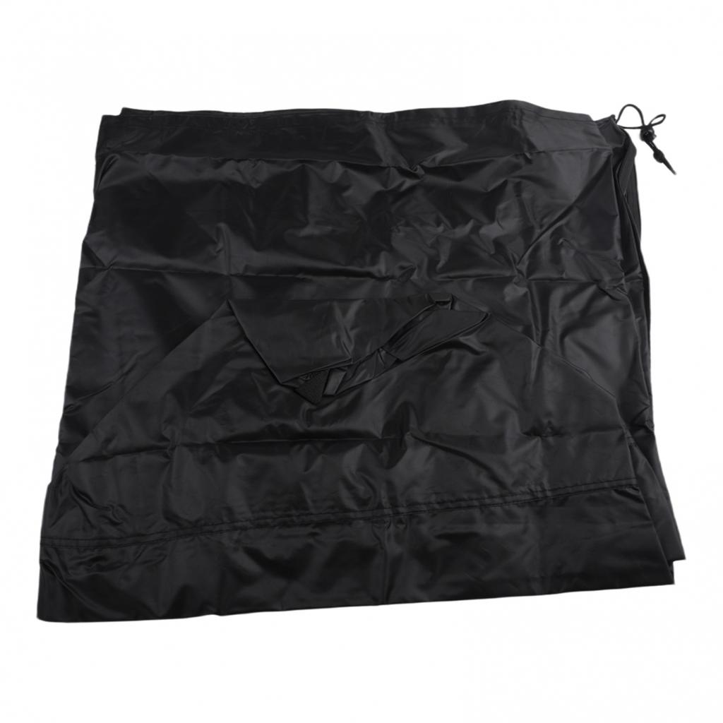 Housse de pompe à filtre à sable noire pour pompe de piscine Résistante aux intempéries et aux UV