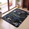 Lain Anime-Filmzimmermatten, waschbar, rutschfest, für Wohnzimmer, Sofa, Stühle, Küche, Alfombra