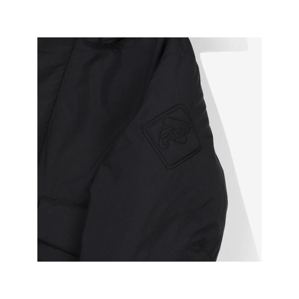 [fila Kids] Cloud Short Hoodie Down  Fk2djf4107x Blk  q0zFk2djf4107xBlk
