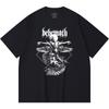 230 Gsm 100% Cotton Heavy Metal T-Shirt  Rock Band Popular Music Print Unisex Heavy Cotton T Shirt