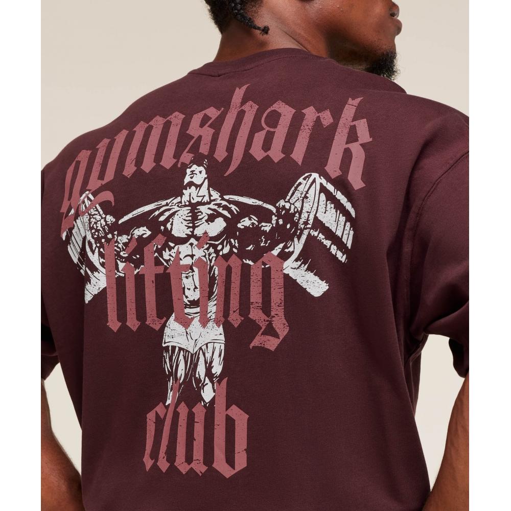 Gymshark LifTing Club T shirT Rich Maroon reseT Pink A1c8b Rb67