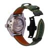 Maßgeschneidertes Weiches Und Dünnes Leder Uhrenarmband 22 24 Mm Smart Schnellverschluss Rohansatz Schmetterlingsverschluss Herrenarmband