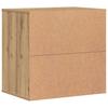 Artisan Oak Chest of Drawers 60 x 41 x 58 cm Engineered Wood