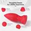 Large Soft Silicone Anal Plug for Men Women - Oversized Butt Plug for Deep Stretching, Extra Thick Adult Sex Toy