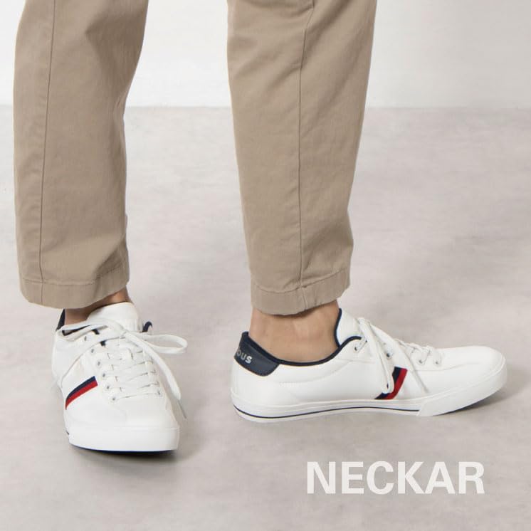 Herren wasserabweisende Nylon-Freizeit-Wanderschuhe, aktuelles Modell NECKAR (OFF WHITE, Größe 26,5 cm)