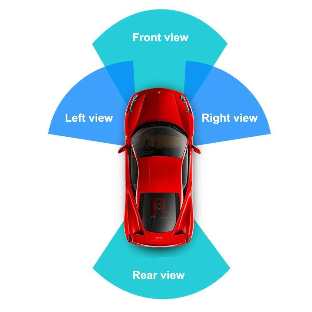 Rotate 360° CCD HD Rear View Automobiles Reverse Camera Vehicle Camera Parking Cameras View Parking