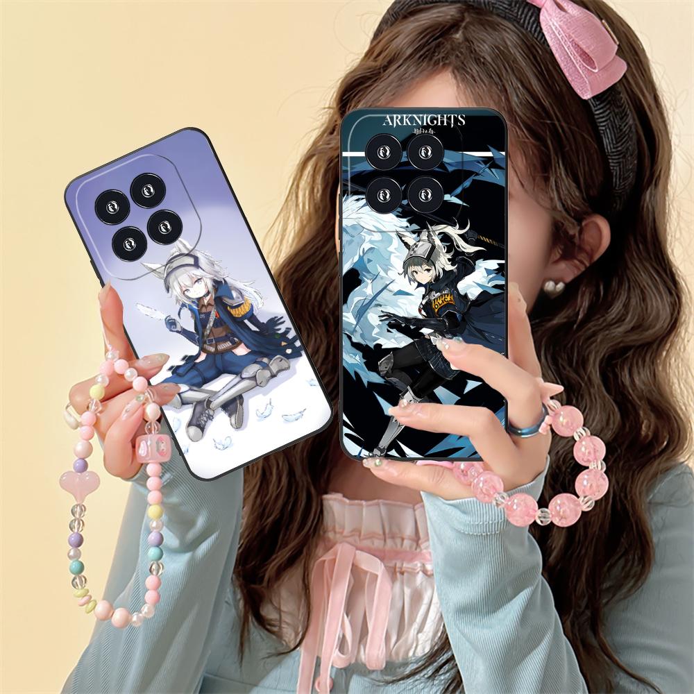 Arknights Grani Matte TPU Mobile Phone Case for Xiaomi 15 14 13 12 Mi 11 T Ultra Lite Pro S X 5G Colorful Printing Cover