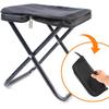 Camping Folding Chair Portable Folding Chair with Carry Bag Handheld Camp Stool Outdoor Footstool for Travel Walking Hiking Fishing Picnic Barbecue