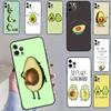 Funny Avocado Quotes For Huawei Nova Y61 Y91 Y73 Y72 Y90 Y70 Y60 12s 12i 11i 8i 9 10 SE P60 P30 Pro P40 Lite Case