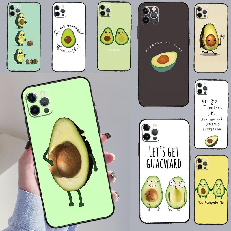 Funny Avocado Quotes For Huawei Nova Y61 Y91 Y73 Y72 Y90 Y70 Y60 12s 12i 11i 8i 9 10 SE P60 P30 Pro P40 Lite Case
