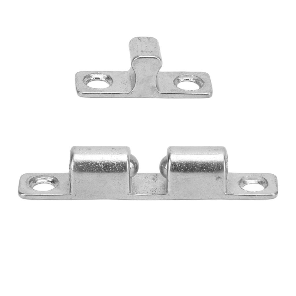 Boat Door Catch Polished Stainless Steel 60mm Marine Grade Door Ball Tension Roller Catch for Motorhome Boat Yacht