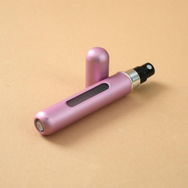 10 ml refillable perfume spray bottle, portable travel size, unscented, PVC-free, metal and plastic , spray bottle for p