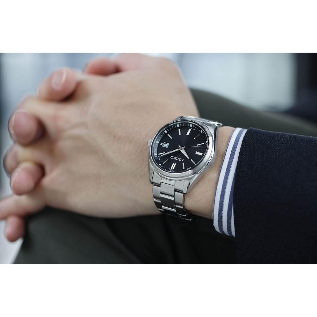 [Seiko Watch] Men's Seiko Selection Solar Radio-Controlled Watch The Standard SBTM323 Silver