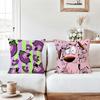 C-Courages The Cartoon C-Cowardlys Dog Pillow Case Sofa Living Room Bedroom Headboard Backrest Square Cushion Nap Time