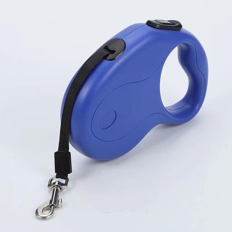 

Поводок для собаки Автоматический выдвижной поводок для собаки собачья цепь Маленькая собака выгул собаки Тедди Корги Бигбер Зоотовары 3M синий