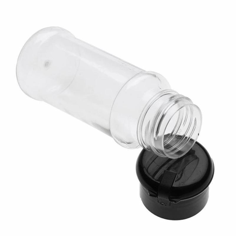 5/10/15Pcs 100Ml Empty Jars Plastic Spice Bottles Set For Storing Barbecue Seasoning Salt Pepper With Spice Rack Holds