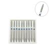 10pcs Diamond Burs Dental FG 1.6mm High Speed Drills for Polishing Smoothing Teeth Polishers FO-X21