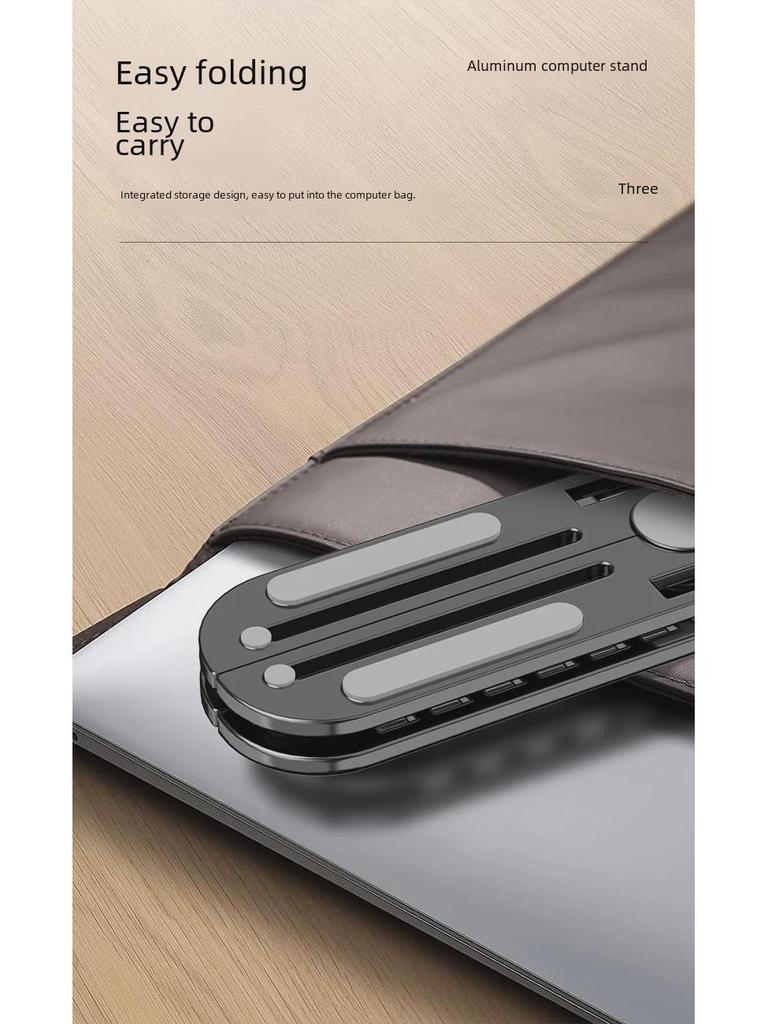 Nastavitelný hliníkový stojan na notebook s chladicí základnou
