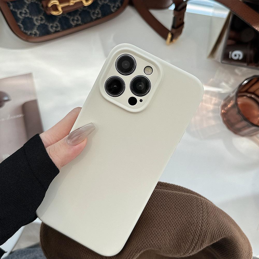 

Высококачественный чехол для iPhone 15 из настоящего жидкого силикона, 16promax, всесторонний, 12 противоударный, 13 подходит для 11 16promax