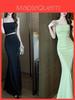 Sequin Party Dress With Slit For Nightclub Events And Evening Wear
