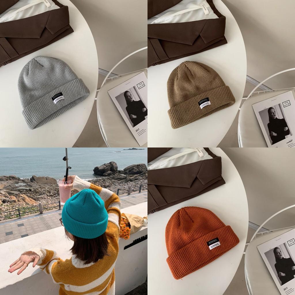 Cozy Korean Style Knit Hat For Women Perfect For Winter With Warm Cotton Fabric