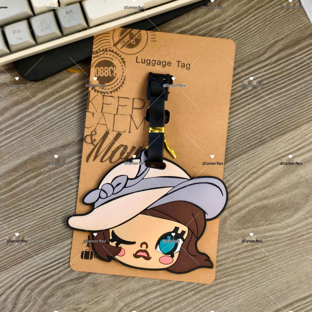 Crybaby Molly Cartoon Cute and Quirky Luggage Tag