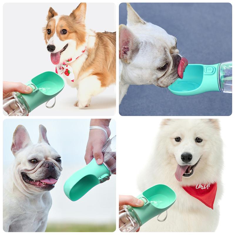 550ml/350ml Pet Water Bottle for Small Large Dogs Cups Pet Feeder Bowl Outdoor Travel Drinking Bowls Water Dispenser Pet