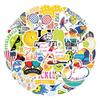 55 Cartoon Graffiti Pickleball Stickers for DIY Decoration